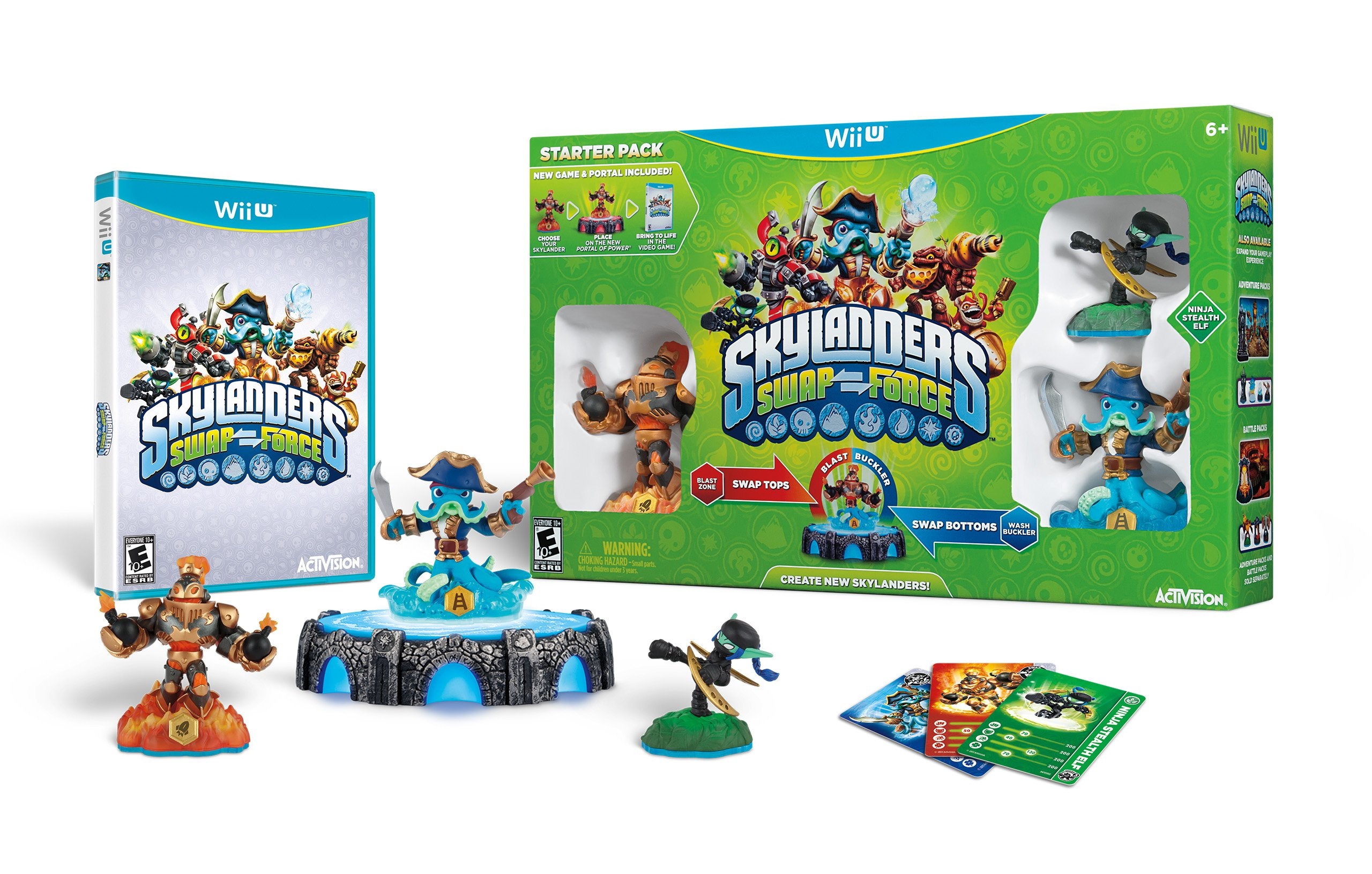 Skylanders: Swap Force Starter Pack (DELETED TITLE) (#) (REGION LOCKED TO NTSC) /Wii-U