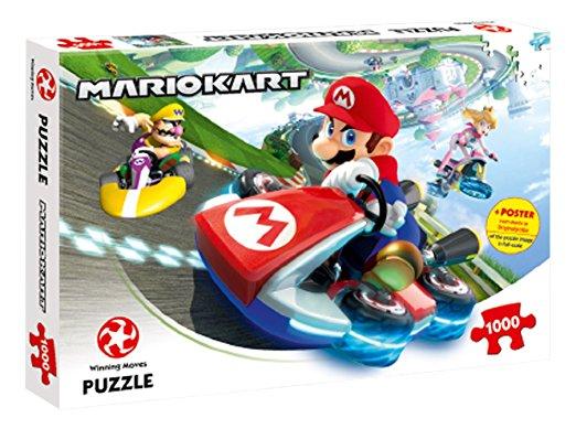 Mario Kart FunRacer 1000 pc Puzzle /Toys - Non-book item image 1