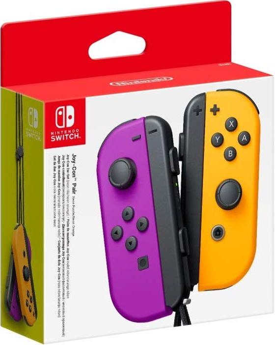 JOY CON PAIR PURPLE/ORANGE - Switch image 1