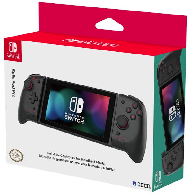 Super Mario - Black Split Pad Pro - Nintendo Switch